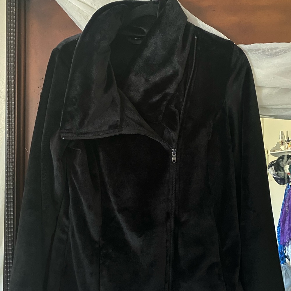 Never Warn, Small Black Soft Jacket - image 2